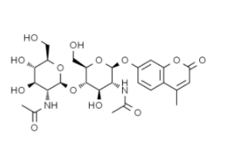 Cas:53643-12-2 4-甲基伞形酮基 BETA-D-N,N'-二乙酰基壳二糖糖苷