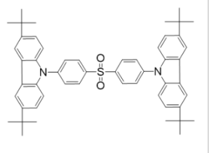 双[4-(3,6-二叔丁基-9-咔唑基)苯基]硫砜 1396165-20-0