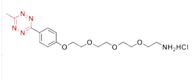Methyltetrazine-PEG4-amine HCl salt|四嗪-PEG4-胺盐产品介绍