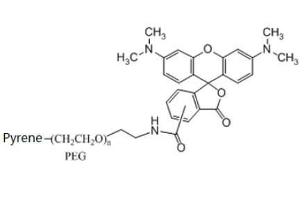 芘-聚乙二醇-罗丹明