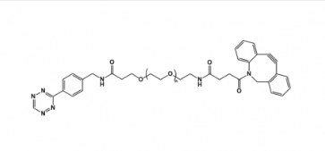 Tetrazine-PEG-DBCO