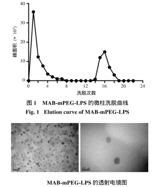 藤黄酸B (morellic acid B,MAB)聚乙二醇单甲醚(mPEG)化脂质体(MAB-mPEG-LPS)