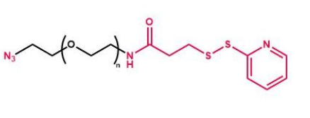 叠氮聚乙二醇巯基吡啶   N3-PEG-OPSS   Azide-PEG-OPSS 