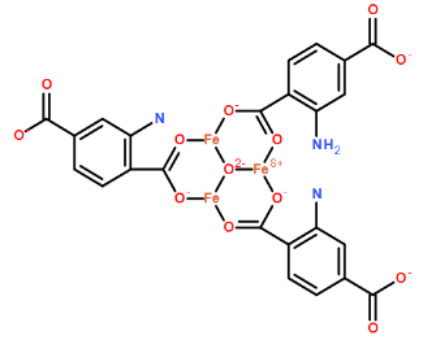 NH2-MIL-88B(Fe)金属有机骨架材料 CAS:1341134-09-5