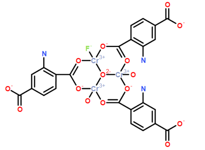 NH2-MIL-101(Cr) 金属有机骨架，cas1414869-95-6