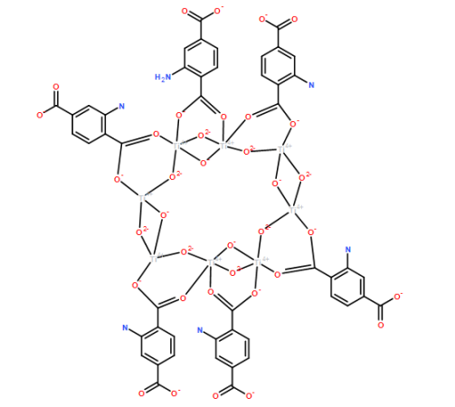 NH2-MIL-125(Ti)，cas1309760-94-8 金属有机骨架材料