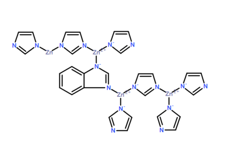 Zn-ZIF-62 金属有机骨架，cas 1446434-44-1