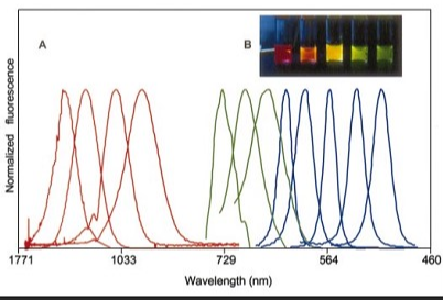 InAs量子点修饰GaAs/AlAs核壳结构纳米线 InAs量子点修饰GaAs/AlAs核壳结构纳米线