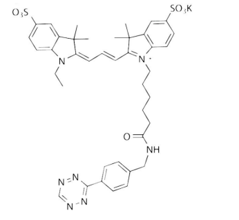 Sulfo-Cy3 tetrazine