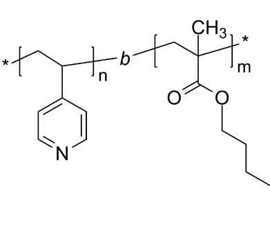 P4VP-PDMS 聚(4-乙烯基吡啶)-聚二甲基硅氧烷 两亲性二嵌段共聚物 