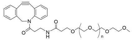 DBCO-mPEG, 10 kDa 甲氧基修饰的点击化学试剂 