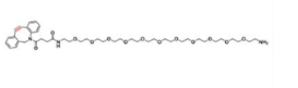 DBCO-PEG11-amine，二苯并环辛炔-十一聚乙二醇-氨基，DBCO-PEG11-NH2