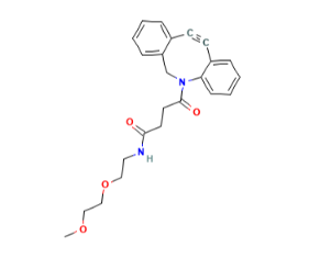 m-PEG2-DBCO，甲氧基二聚乙二醇-二苯基环辛炔 