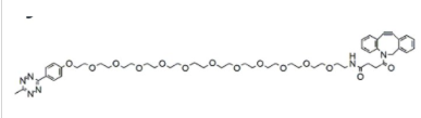 Methyltetrazine-PEG12-DBCO,甲基四嗪-十二聚乙二醇-二苯并环辛炔介绍
