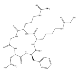cyclo(RGDfK-COCH2SH) cyclo(RGDfK-COCH2SH)