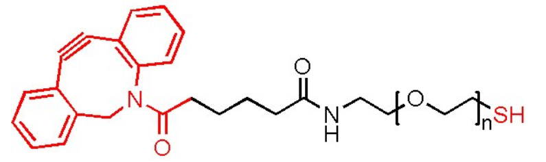 DBCO-PEG-SH二苯并环辛炔-聚乙二醇-巯基产品说明