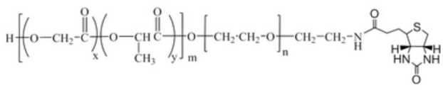PLGA8k-PEG2k-Biotin（50/50），PLGA-PEG-Biotin嵌段共聚物
