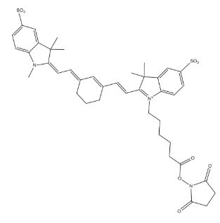 水溶CY7-NHS Cas:1432466-81-3 