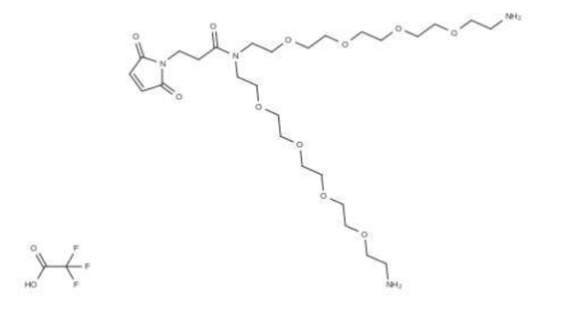 N-Mal-N-bis(PEG4-amine) TFA salt产品说明