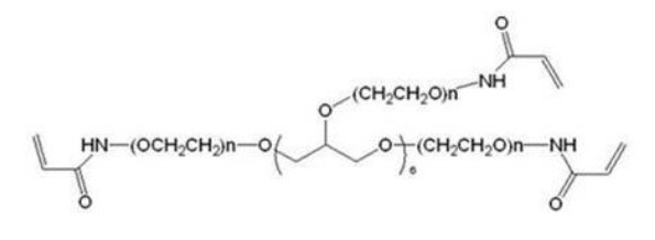8-Arm PEG-AC八臂-聚乙二醇-丙烯酸酯产品描述