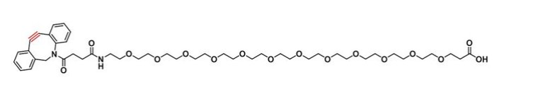 DBCO-PEG12-COOH二苯并环辛炔-十二聚乙二醇-羧酸产品描述