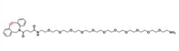 二苯并环辛炔-PEG11-胺DBCO-PEG11-amine产品描述