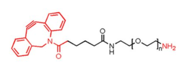 DBCO-PEG-NH2二苯并环辛炔-聚乙二醇-氨基产品描述