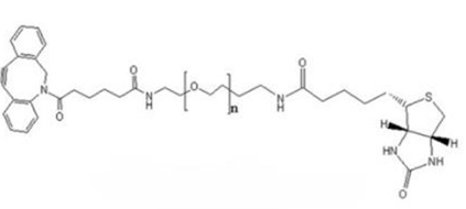 生物素-聚乙二醇环辛炔Biotin-PEG-DBCO产品描述