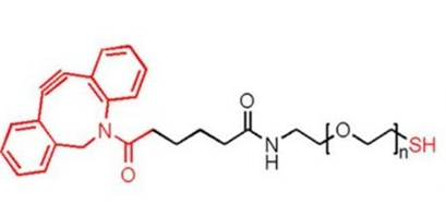 二苯并环辛炔-聚乙二醇-巯基Thiol PEG DBCO产品说明