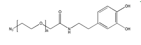 多巴胺-聚乙二醇-叠氮（DOPA-PEG-azide）产品说明