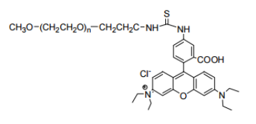 甲氧基聚乙二醇罗丹明，mPEG-Rhodamine B，mPEG-RB