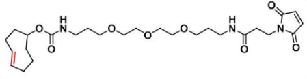(4E)-TCO-PEG3-Maleimide 反式环辛烯-三聚乙二醇-马来酰亚胺