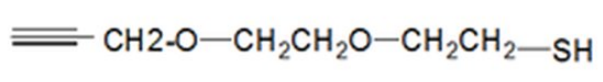 Alkyne-PEG1000-SH MW:2000，炔基聚乙二醇巯基/修饰性PEG