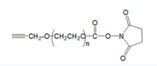Alkyne-PEG1K-NHS 炔基-聚乙二醇-活化酯