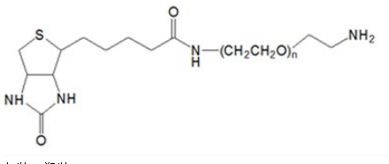 Biotin-PEG3400-NH2，氨基PEG生物素，Biotin-PEG-NH2