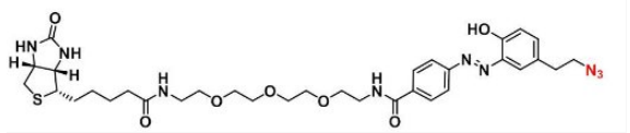 Diazo Biotin-PEG3-azide, 重氮生物素三聚乙二醇叠氮