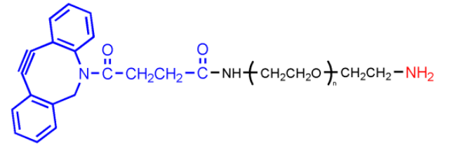 DBCO-PEG-NH2  MW:3400  氨基聚乙二醇二苯并环辛烯