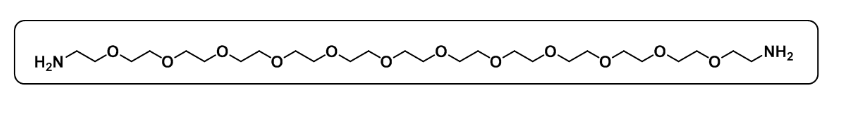 Amino-PEG12-amine，胺基-十二聚乙二醇-氨基，361543-12-6