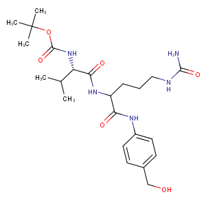 Boc-Val-Cit-PAB Chemical Structure