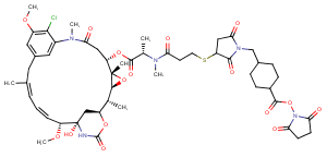SMCC-DM1 Chemical Structure
