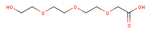 PEG3-O-CH2COOH Chemical Structure