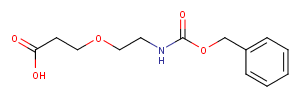 1205751-19-4 Cbz-NH-PEG1-CH2CH2COOH Chemical Structure