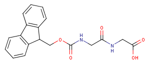 35665-38-4 Fmoc-Gly-Gly-OH Chemical Structure
