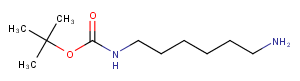 NH2-C6-NH-Boc Chemical Structure