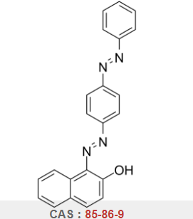 Cas No. 85-86-9,苏丹红Ⅲ,Solvent Red 23,是一种疏水性双偶氮染料