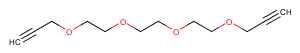 Bis-propargyl-PEG3 Chemical Structure
