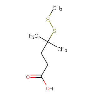 796073-55-7 4-Methyl-4-(methyldisulfanyl)pentanoic acid Chemical Structure