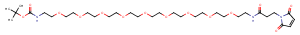 2182602-20-4 Mal-amido-PEG9-NH-Boc Chemical Structure