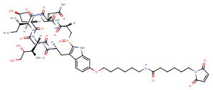 1578249-76-9 Mal-C6-α-Amanitin Chemical Structure