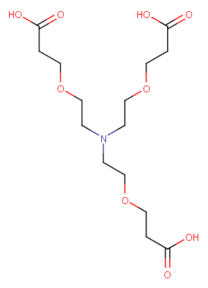 1381861-95-5 Tri-(PEG1-C2-acid) Chemical Structure
